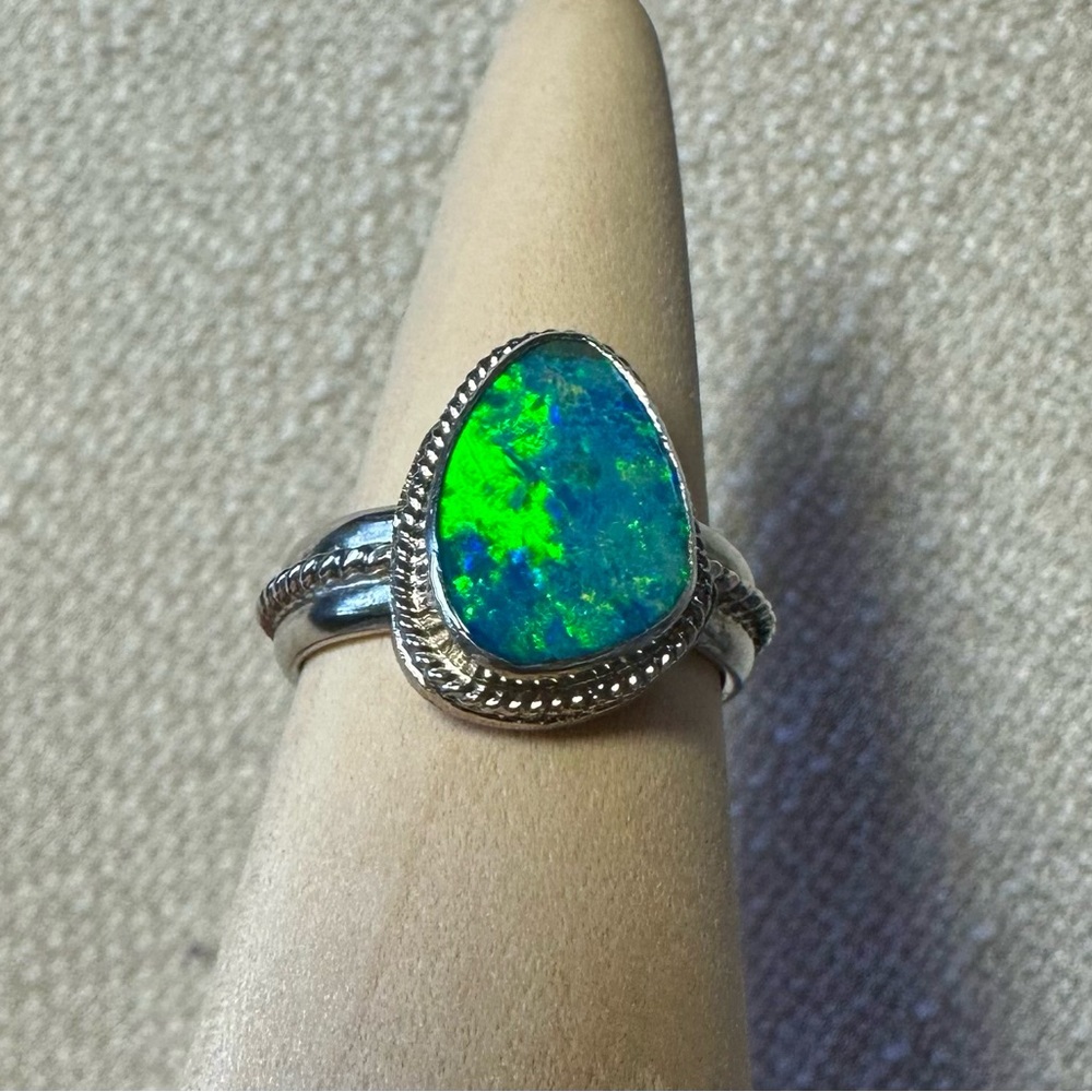 Opal ring - Picture 5 of 6